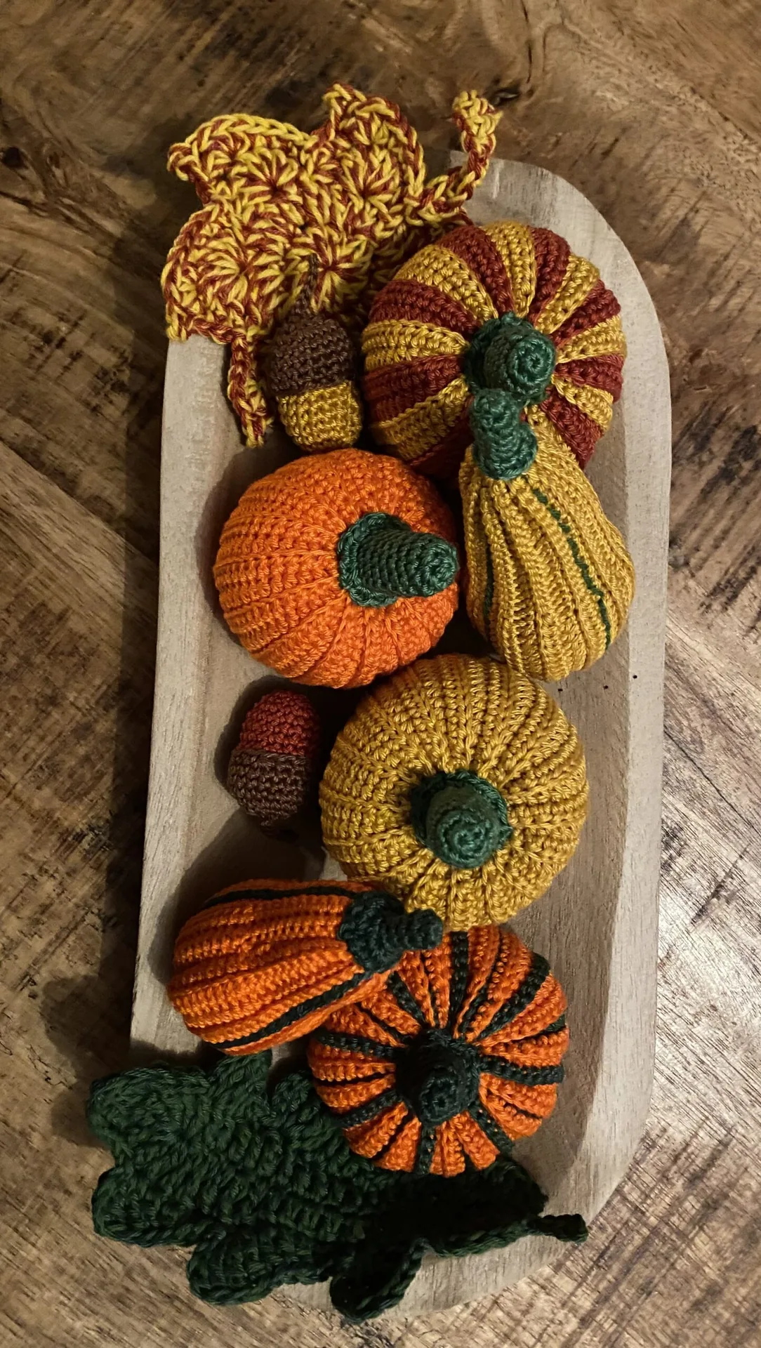 Herfstschaal pompoen