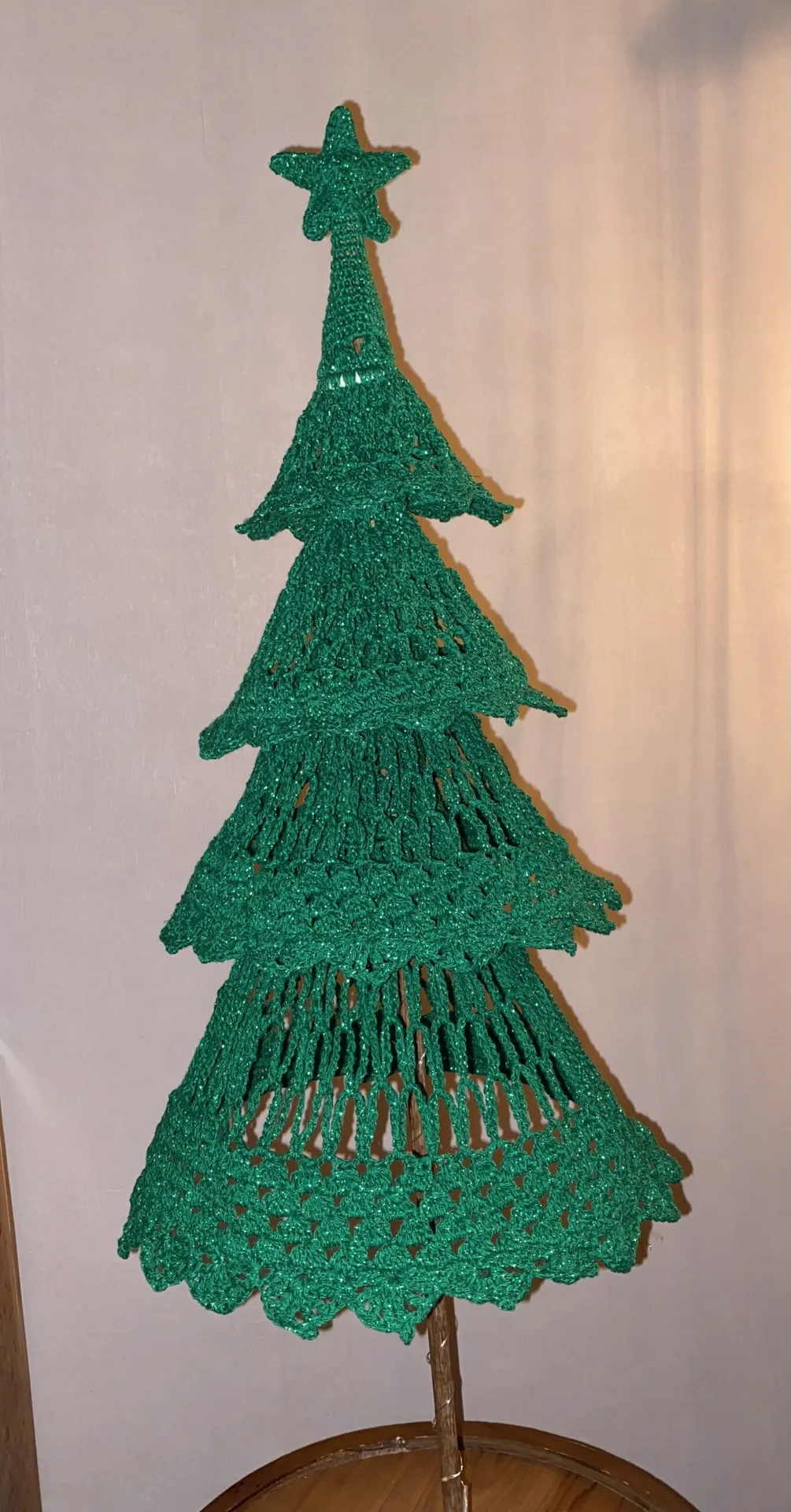 Gehaakte kerstboom